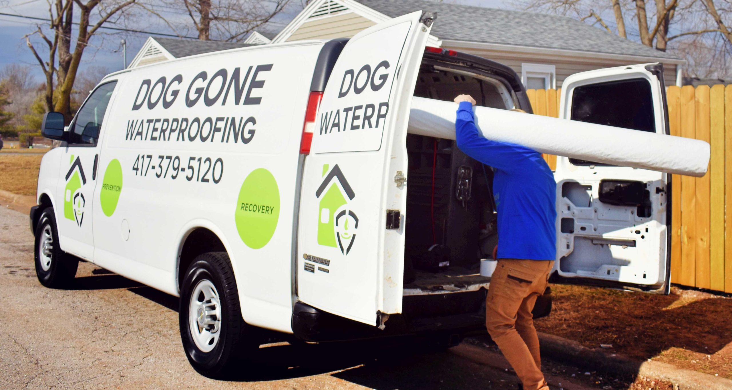 Fix Wet Basement And Install Footer-Weeping Tile in Springfield Missouri